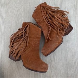 Jeffrey Campbell Fringe Booties